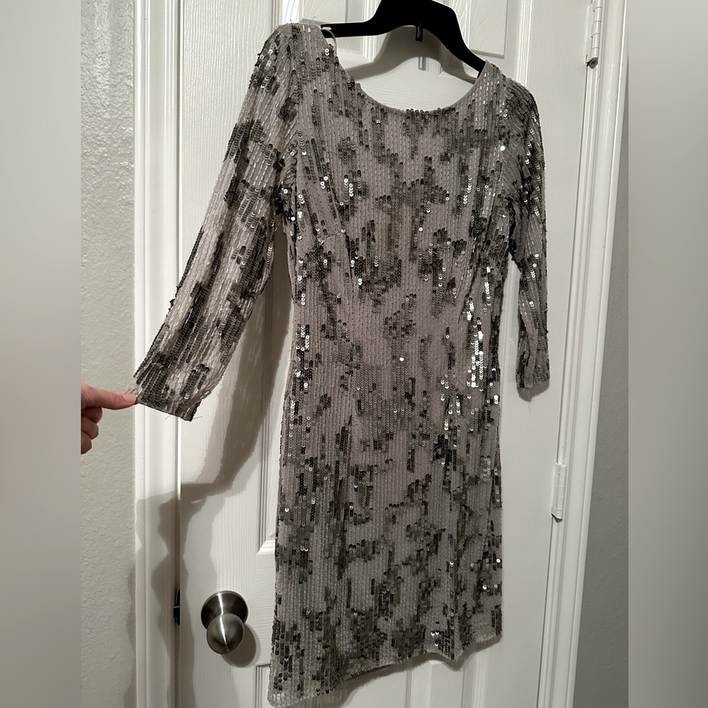 Sequin Silver dress